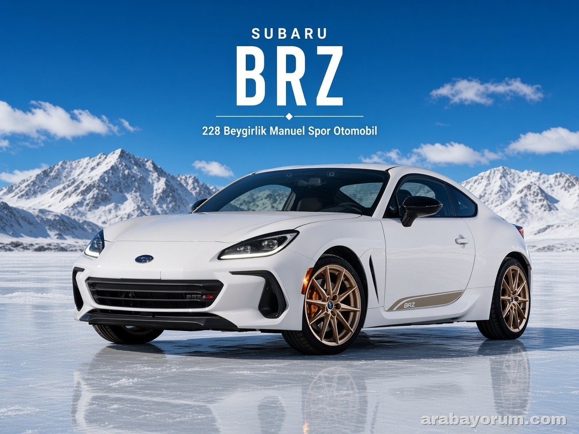 Subaru BRZ ZC15 228 Beygirlik Manuel Spor Otomobilin Tüm Özellikleri