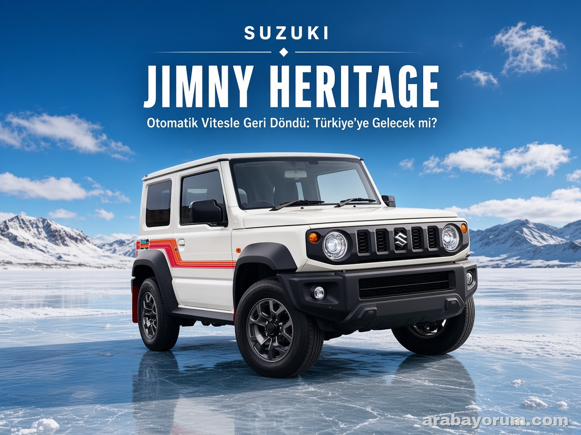 Suzuki Jimny Heritage Otomatik Vitesle Döndü: Türkiye’ye Gelecek mi?