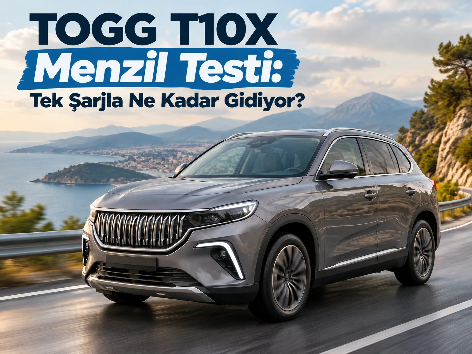 TOGG T10X Menzil Testi: Tek Şarjla Ne Kadar Gidiyor?