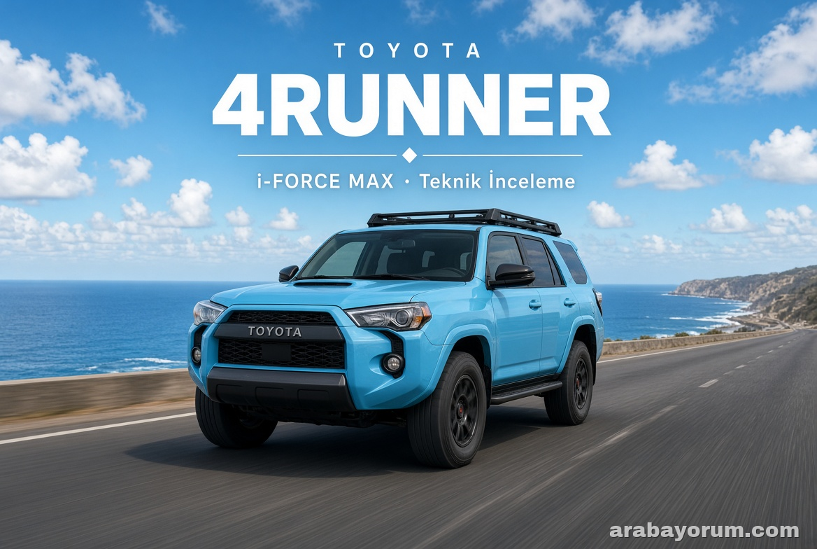 Toyota 4Runner i-FORCE MAX: Teknik SUV İncelemesi