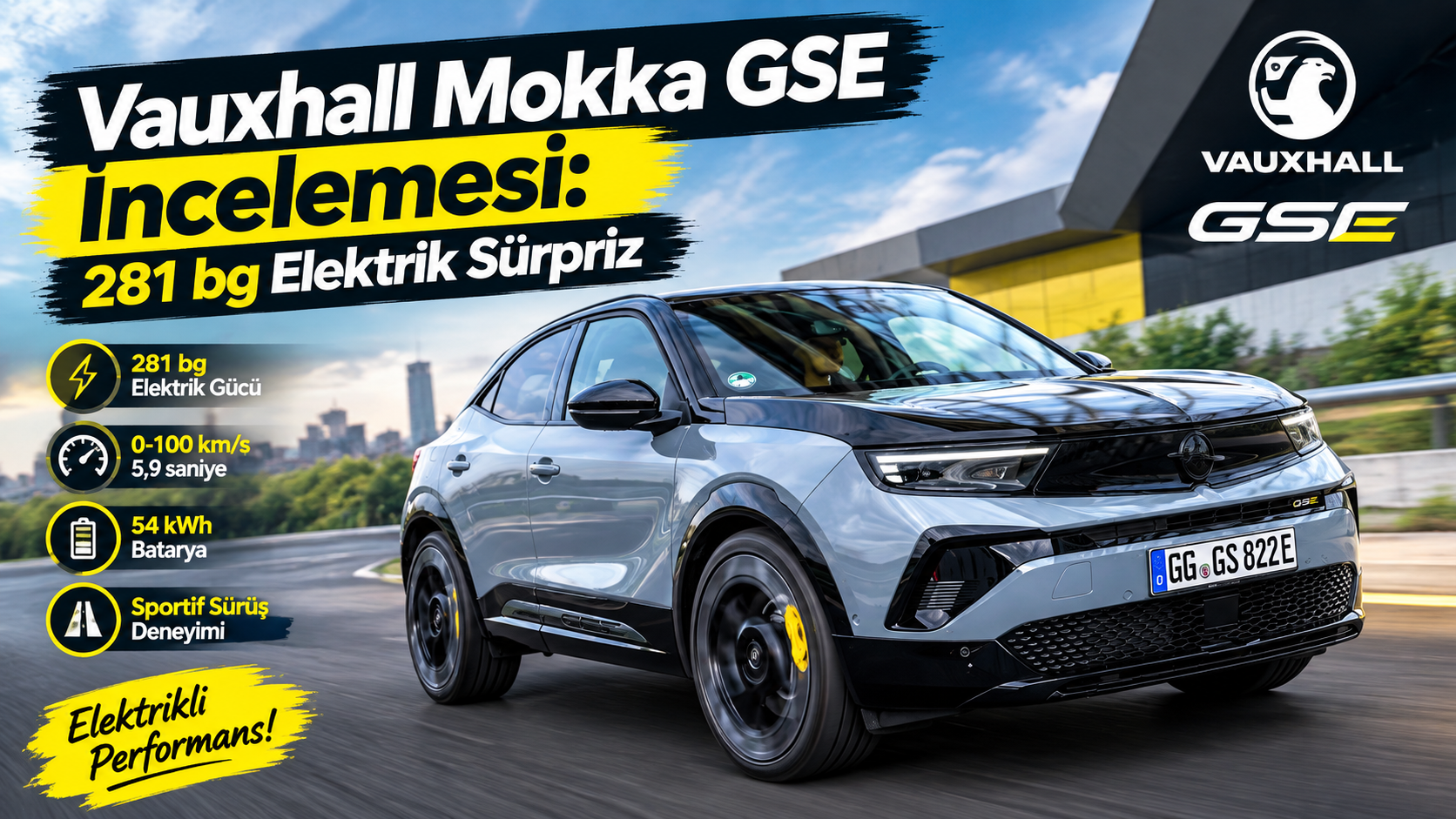 Vauxhall Mokka GSE İncelemesi: 281 bg Elektrikli