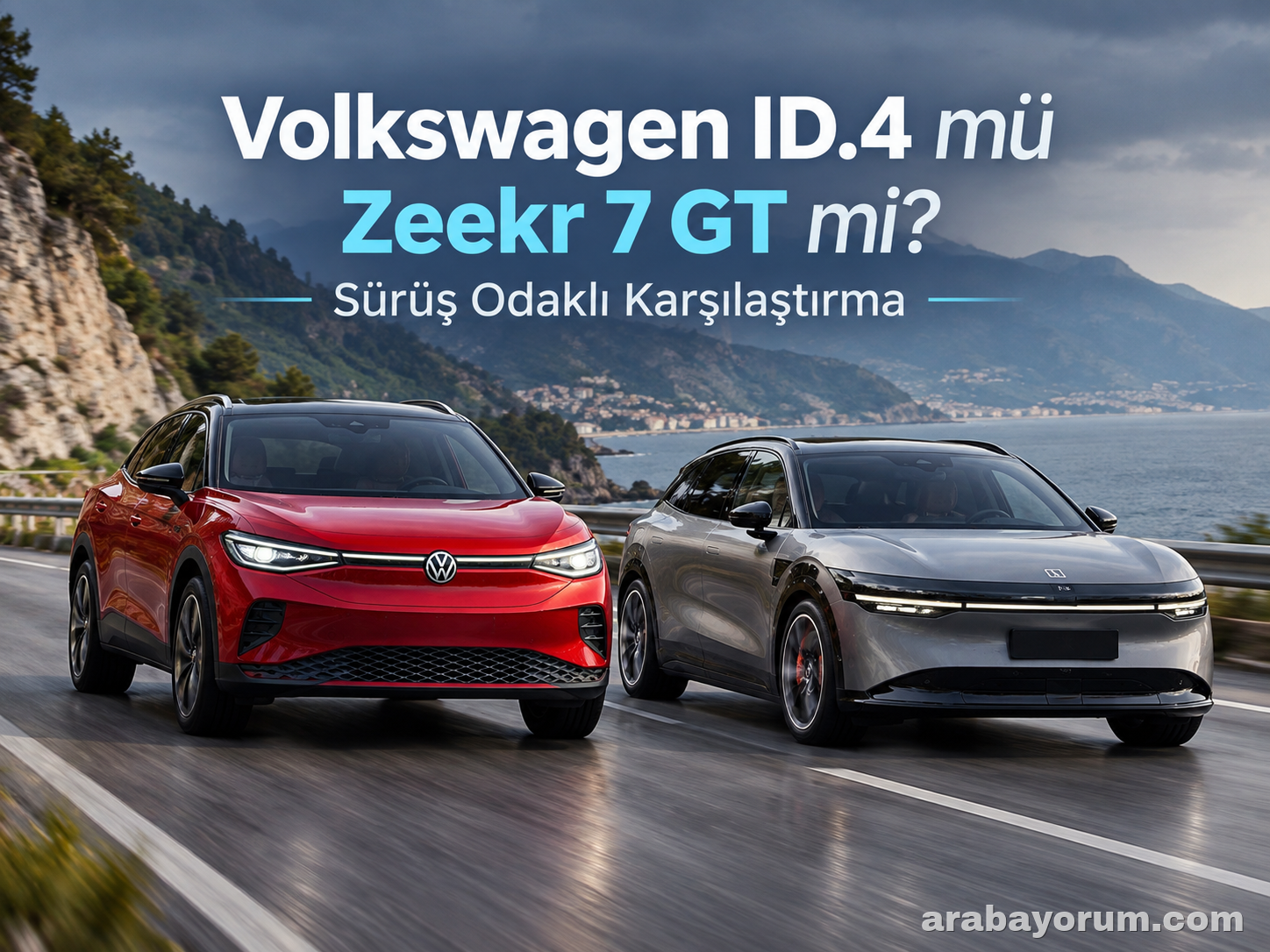 Volkswagen ID.4 mü Zeekr 7 GT mi? Sürüş Odaklı Karşılaştırma