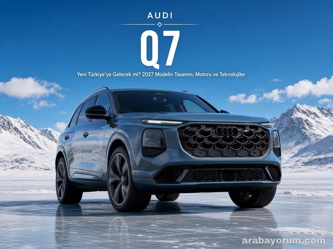 Yeni Audi Q7 Türkiye’ye Gelecek mi? 2027 Model Motor ve Teknolojiler