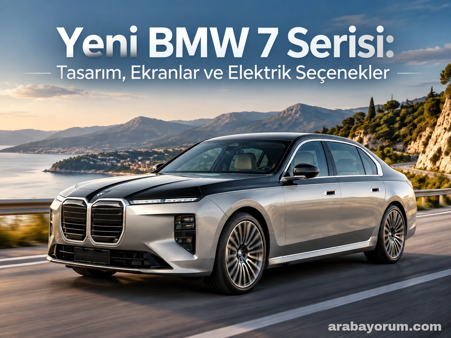 Yeni BMW 7 Serisi: Tasarım, Ekranlar ve Elektrik Seçenekler