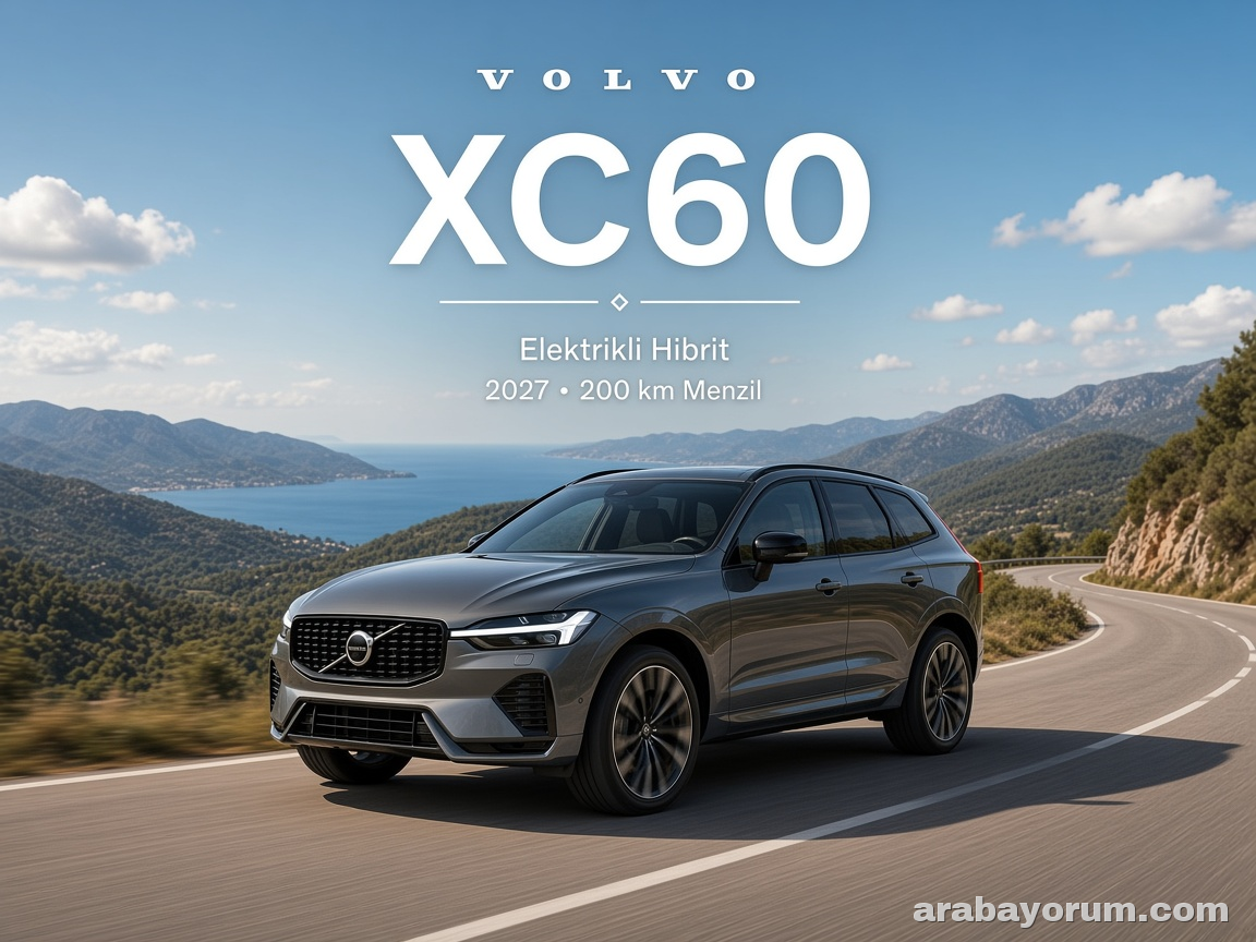 Yeni Volvo XC60 2027 : 200 km Menzilli Elektrikli Hibrit