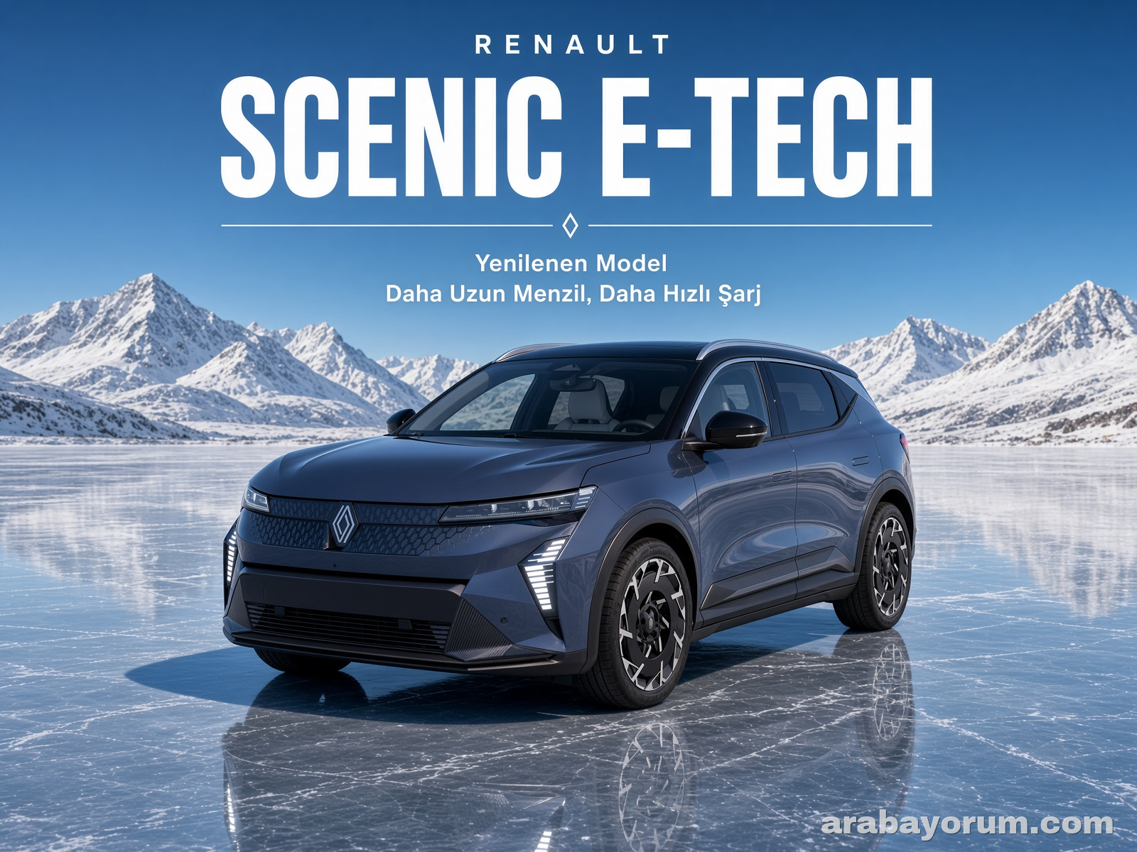 Yenilenen Renault Scenic E-Tech: Daha Uzun Menzil, Daha Hızlı Şarj